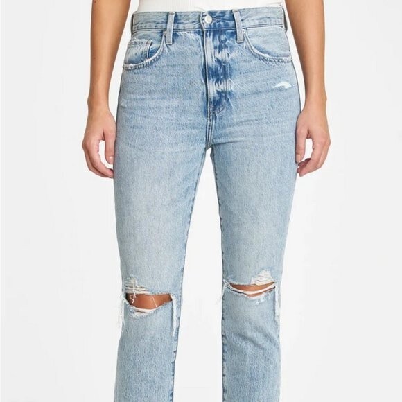 Pistola KEATON HIGH RISE SLIM STRAIGHT in Pursue distressed - Picture 2 of 10